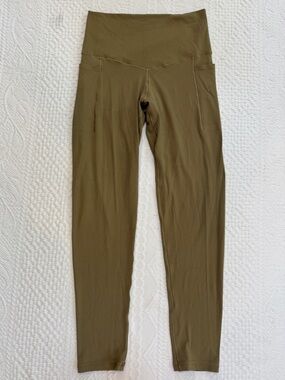 OFFLINE by Aerie Real Me High Rise 7/8 Leggings Green Size Medium M